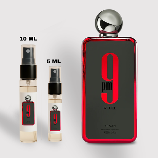 Décant – AFNAN – 9 PM Rebel (Eau de Parfum)